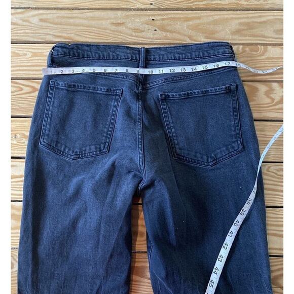 Old Navy High Rise O.G. Straight Jeans Size 14 Women’s Black - Picture 9 of 9